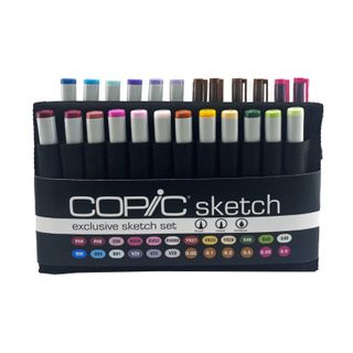Copic Basic Sketch Marker Set V2 (12-Piece)