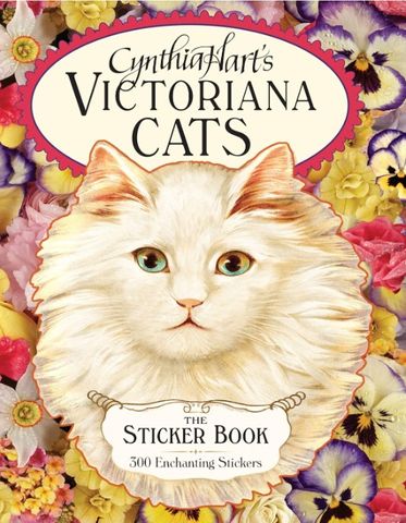 CYNTHIA HARTS VICTORIANA CATS STICKER BOOK
