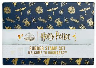 HARRY POTTER WELCOME HOGWARTS RUBBER STAMPS