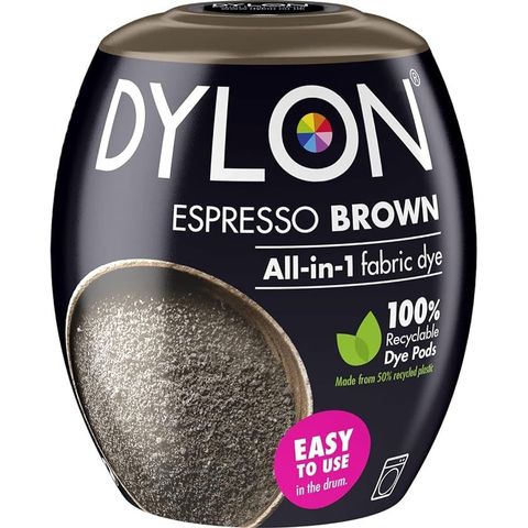 DYLON MACHINE DYE PODS 350G ESPRESSO BROWN