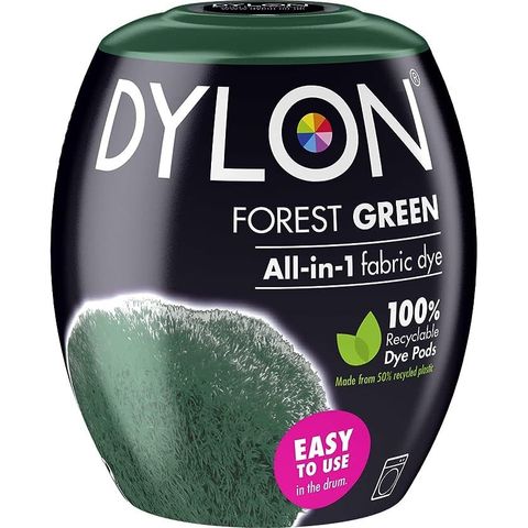 DYLON MACHINE DYE PODS 350G FOREST/DARK GREEN