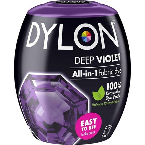 DYLON MACHINE DYE PODS 350G DEEP VIOLET