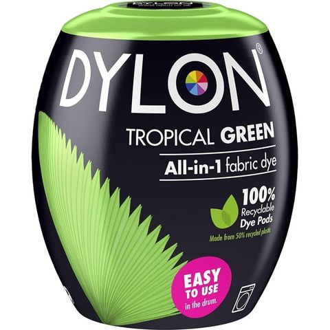 DYLON MACHINE DYE PODS 350G TROPICAL GREEN