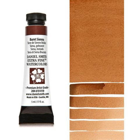 DANIEL SMITH W/C 5ML BURNT SIENNA