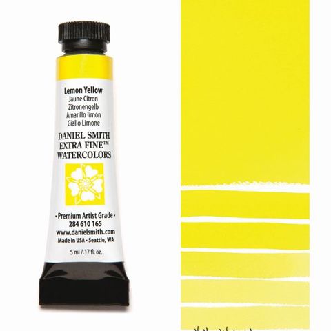 DANIEL SMITH W/C 5ML LEMON YELLOW