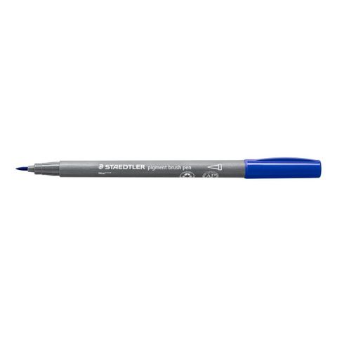 STAEDTLER PIGMENT BRUSH PEN BLUE