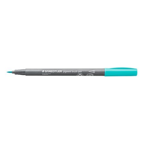 STAEDTLER PIGMENT BRUSH PEN TURQUOISE