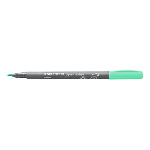 STAEDTLER PIGMENT BRUSH PEN JADE GREEN