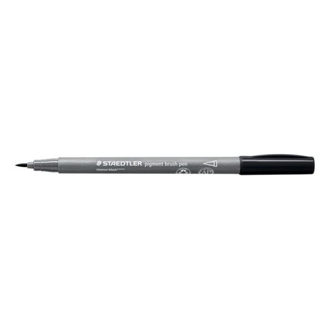 STAEDTLER PIGMENT BRUSH PEN INTENSE BLACK