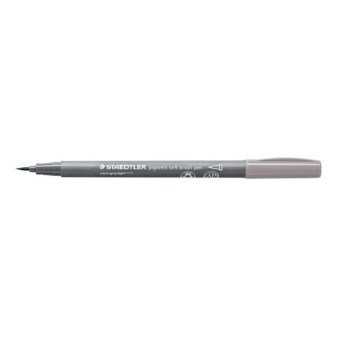 STAEDTLER PIGMENT SOFT BRUSH PEN WARM GREY LIGHT