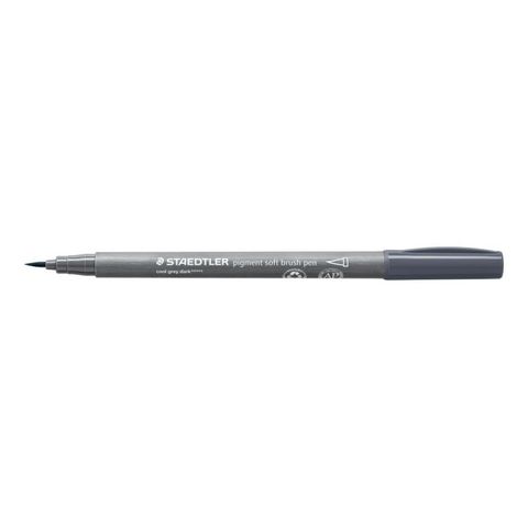 STAEDTLER PIGMENT SOFT BRUSH PEN COOL GREY DARK