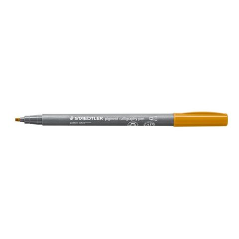 STAEDTLER PIGMENT CALLIGRAPHY PEN GOLDEN OCHRE