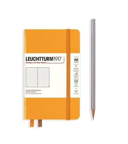 LEUCHTTURM1917 NOTEBOOK POCKET A6 DOT RISING SUN