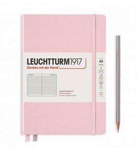 LEUCHTTURM1917 NOTEBOOK A5 LINED POWDER