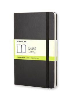 MOLESKINE PLAIN NOTEBOOK POCKET BLACK
