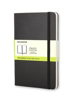 MOLESKINE PLAIN NOTEBOOK POCKET BLACK