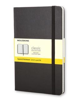 MOLESKINE GRID NOTEBOOK LARGE BLACK