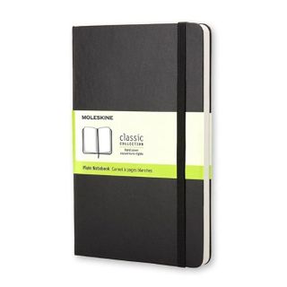 MOLESKINE PLAIN NOTEBOOK LARGE BLACK