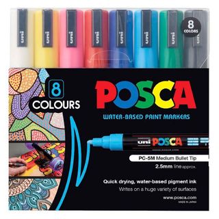 POSCA - PC-5M Full Spectrum Set of 16 Markers