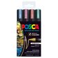 POSCA MARKER MEDIUM BULLET 1.8-2.5MM METALLIC SET4