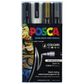 POSCA MARKER MEDIUM BULLET 1.8-2.5MM ASSTD SET4