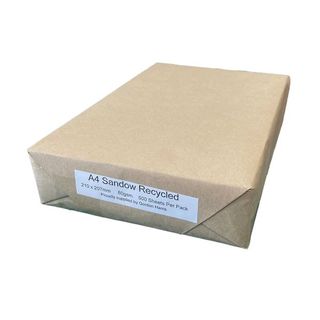 SANDOW KRAFT PAPER 80GM A4 PKT 500