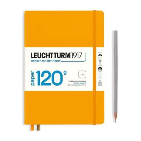 LEUCHTTURM1917 120G NOTEBOOK A5 DOTTED RISING SUN