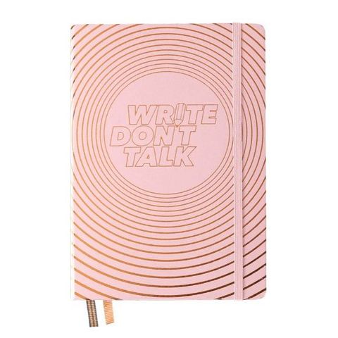 LEUCHTTURM1917 WRITE DON'T TALK A5 POWDER