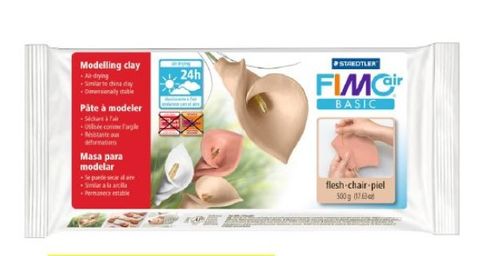 FIMO AIR-DRYING BASIC MODEL CLAY 500G PALE PINK