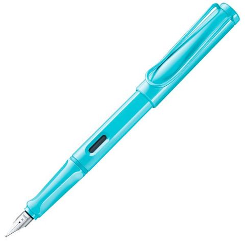 LAMY SAFARI FOUNTAIN PEN LTD AQUASKY E/FINE 0D1