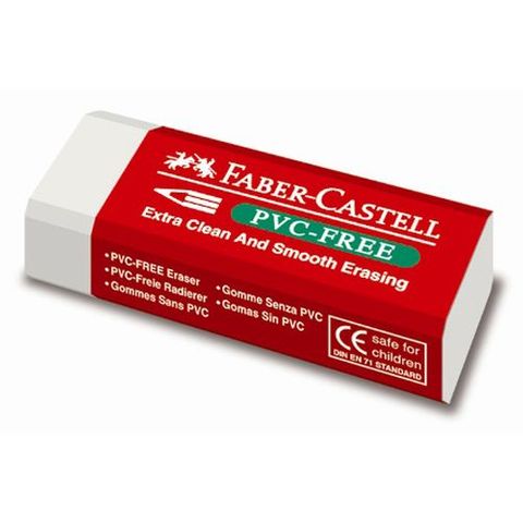 FABER-CASTELL ERASER PVC FREE