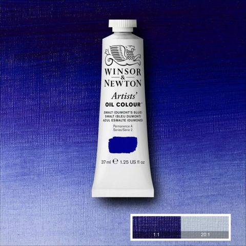 W&N ARTISTS OIL 37ML SMALT (DUMONTS BLUE) S2