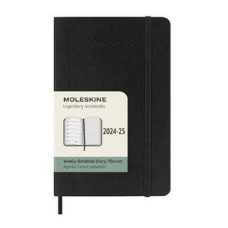 MOLESKINE 18M DIARY WEEKLY LARGE HARD COVER BLK