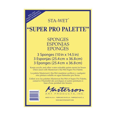 MASTERSON STA-WET SUPER PRO SPONGE REFILL (3)