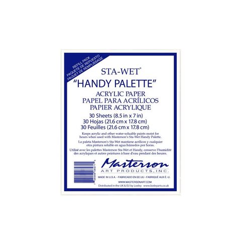 MASTERSON STA-WET HANDY PALETTE REFILL (30)