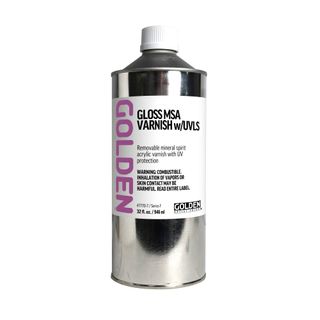 GOLDEN MSA VARNISH GLOSS 946ML
