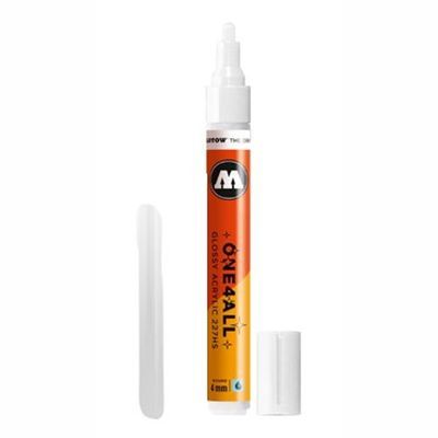 MOLOTOW ONE4ALL MARKER 4MM GLOSSY WHITE