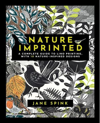 NATURE IMPRINTED LINO PRINTING