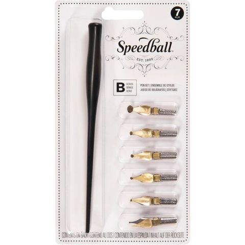 SPEEDBALL B NIBS CALLIGRAPHY SET