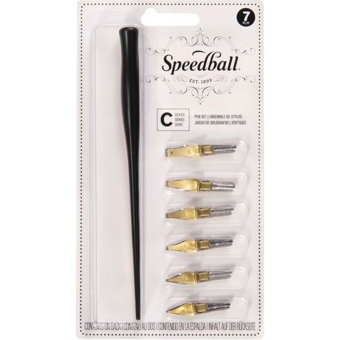 SPEEDBALL C NIBS CALLIGRAPHY SET