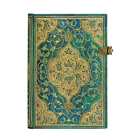 PAPERBLANKS TURQUOISE CHRONICLES MINI LIN