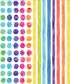 RAINBOW WATERCOLOUR 24 NOTE CARDS