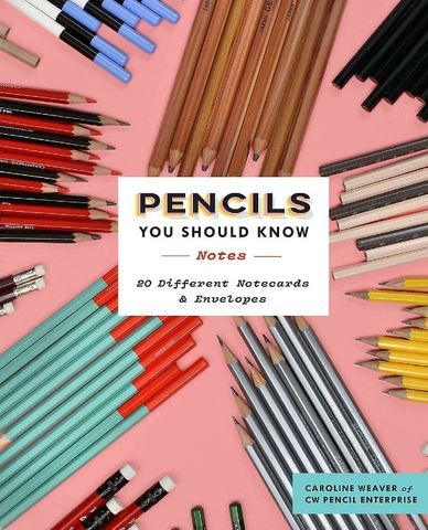 PENCILS YOU SHOULD KNOW 20 CARDS ENVELOPES