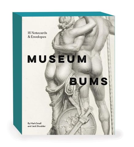 MUSEUM BUMS NOTECARDS 10 CARDS ENVELOPES