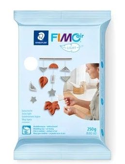 FIMO AIR-DRYING LIGHT MODELLING CLAY 250G WHITE