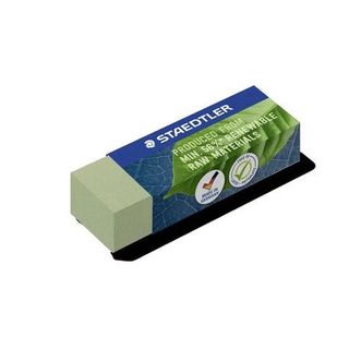 STAEDTLER 526 80-5 NATURAL ERASER, OLIVE GREEN