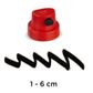 MOLOTOW CAP CALLIGRAPHY (RED/BLACK) X 5