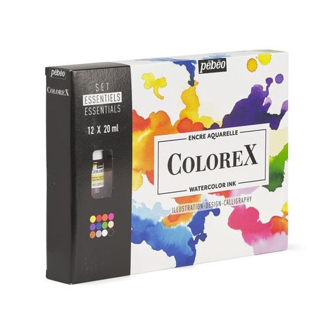 PEBEO COLOREX SET 12 X 20ML ESSENTIALS