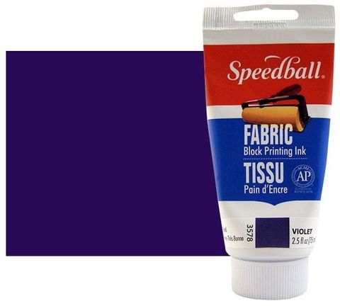 SPEEDBALL FABRIC RELIEF INK 75ML VIOLET