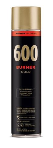 MOLOTOW BURNER SPRAY 600ML GOLD